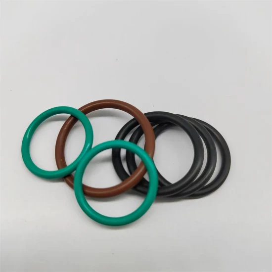 Resistenza alle alte temperature, marrone, verde, nero, 70/75/90 Shore, un O-ring FPM-FKM